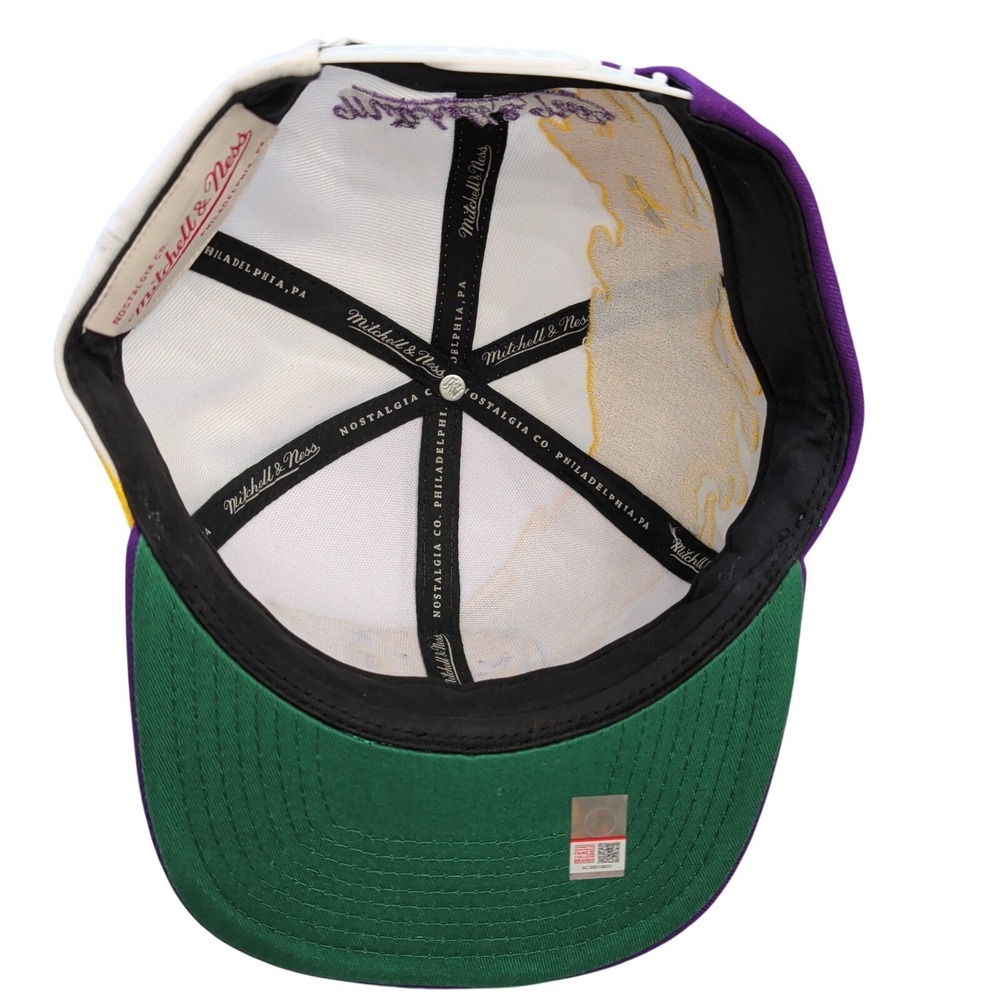 Mitchell & Ness Louisiana State University Tigers Paint Snapback NCAA Cap EUC - Picture 10 of 11